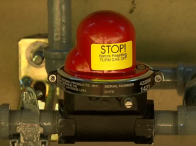 Install an Automatic Gas Shut-off Valve